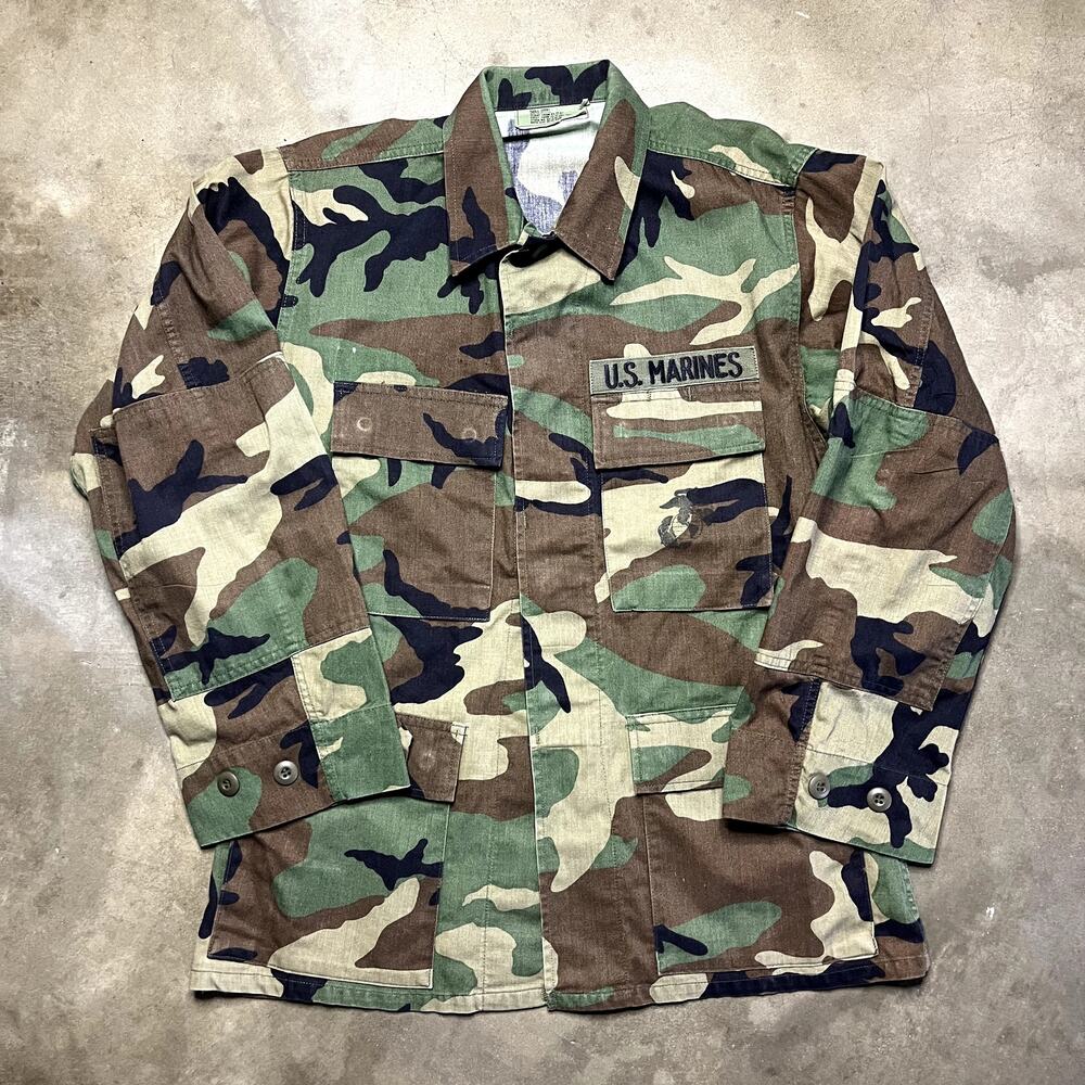 US Marines Camo Jacket Mens S Combat Iraq War 2006